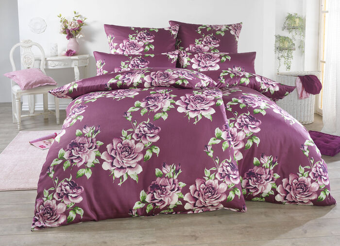 Beddengoedset van satijn 