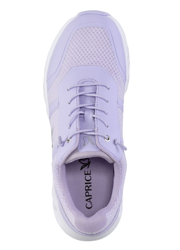 Caprice sneakers met elastische decoratieve vetersluiting FLIEDER