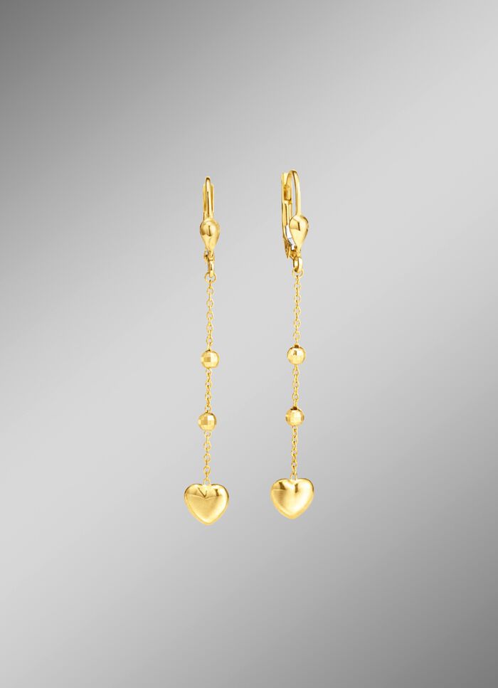 Lieve hartjes oorbellen 