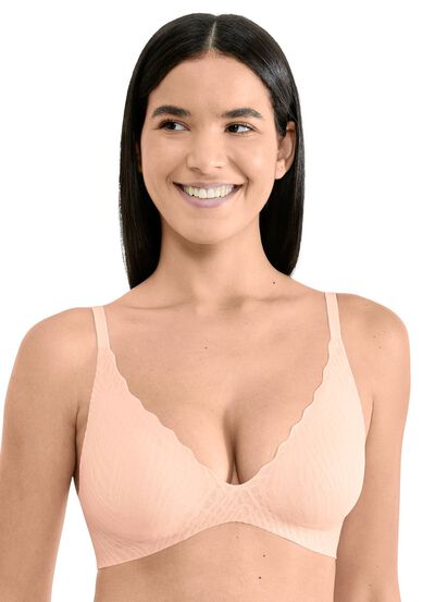 sloggi ZERO Feel push-up bh met elastische kant 