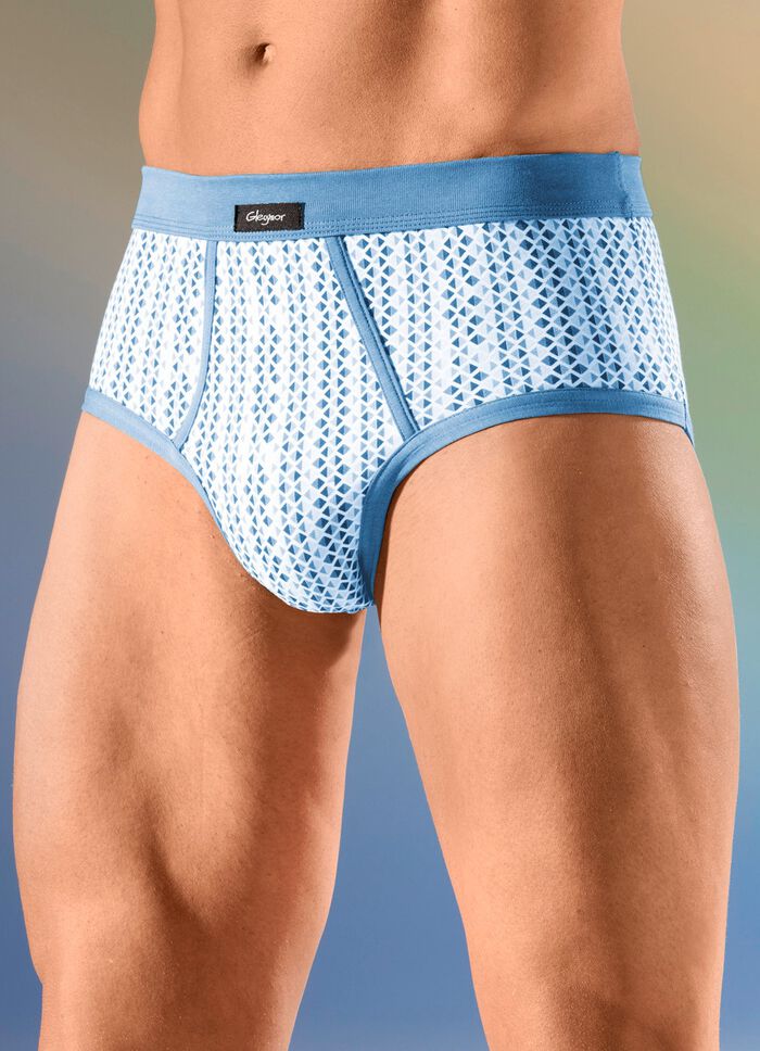 Set van vier slips met zachte tailleband 