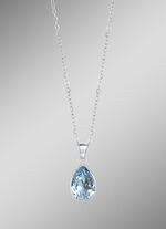 Hanger met Swarovski® kristal en ankerketting 