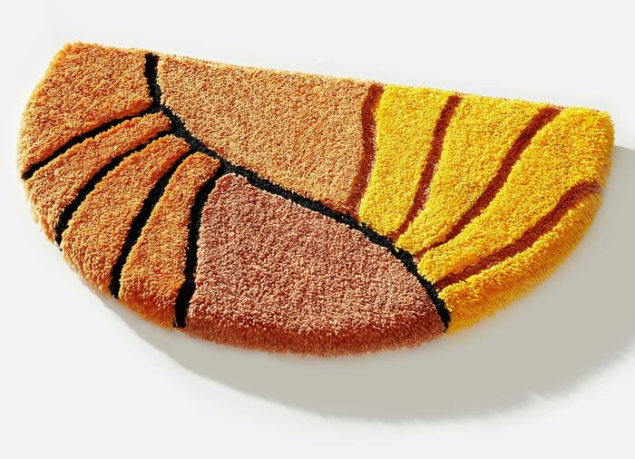 Badmattenset met antislip-onderkant AARDE