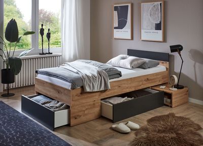 Opbergbed met grote lades 