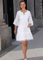 Jurk, 2 stuks. met ton-sur-ton borduursels 