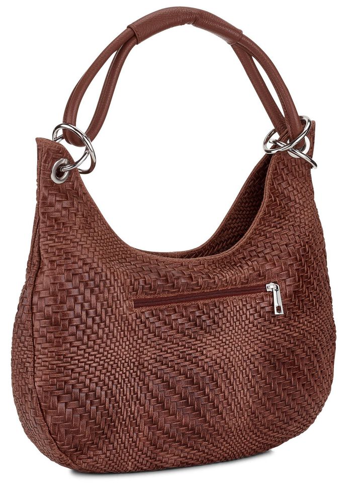 Laurina tas van zwart kalfsleer 