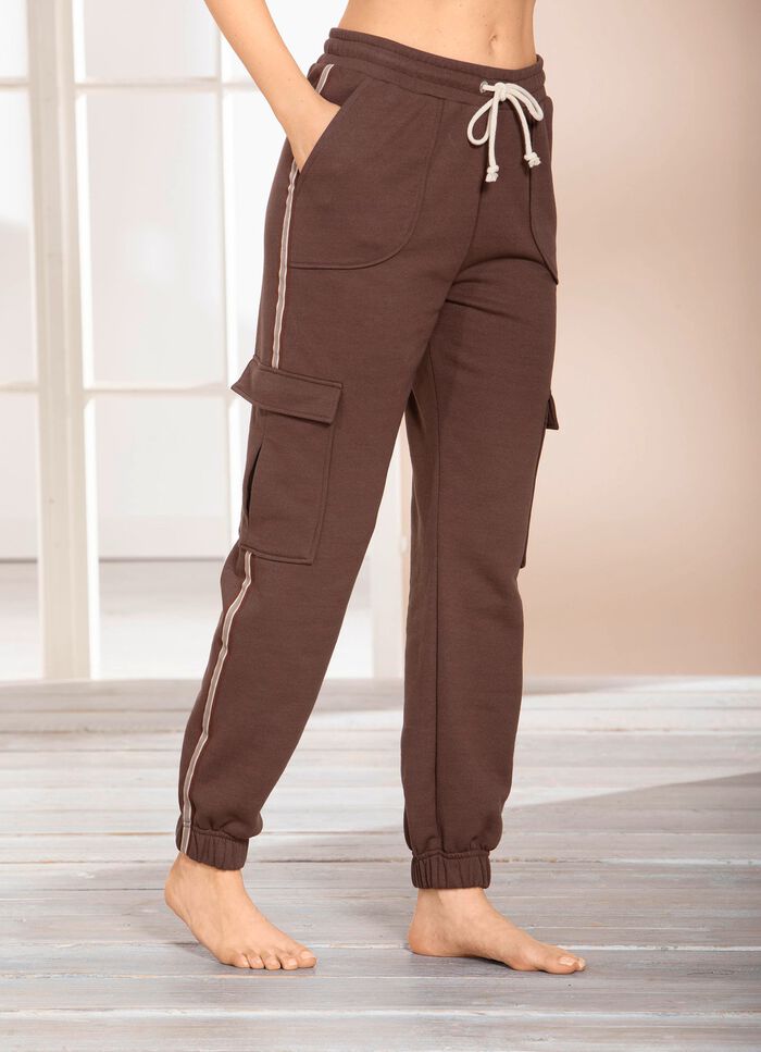 Broek met trekkoord BRUIN