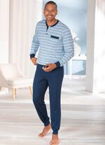 Set: pyjama + shorty met knoopsluiting 