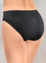 Set van vier slips met elastische kanten tailleband 