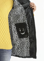 Functioneel lang vest met 2-wegritssluiting 