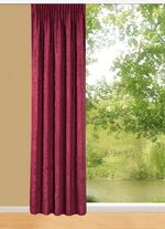 Thermische chenille verduisterende sjaal met multifunctionele band BORDEAUX