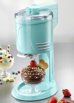 Softijsmachine in nostalgisch retrodesign MINT