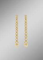 Elegante oorknopjes met diamanten 