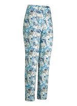 Broek met all-over bloemendessin 