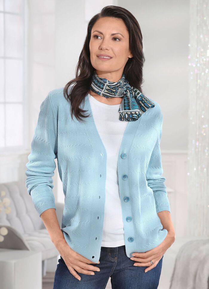 Gebreide vest van scheerwol (merino) 