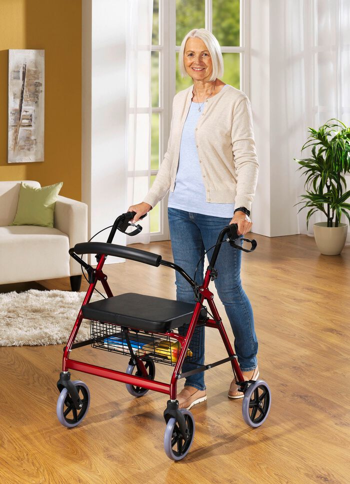 Rollator XXL met hoogwaardig stalen frame 