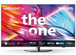 Philips The One 4K Ultra HD Ambilight LED-tv ANTRACIET