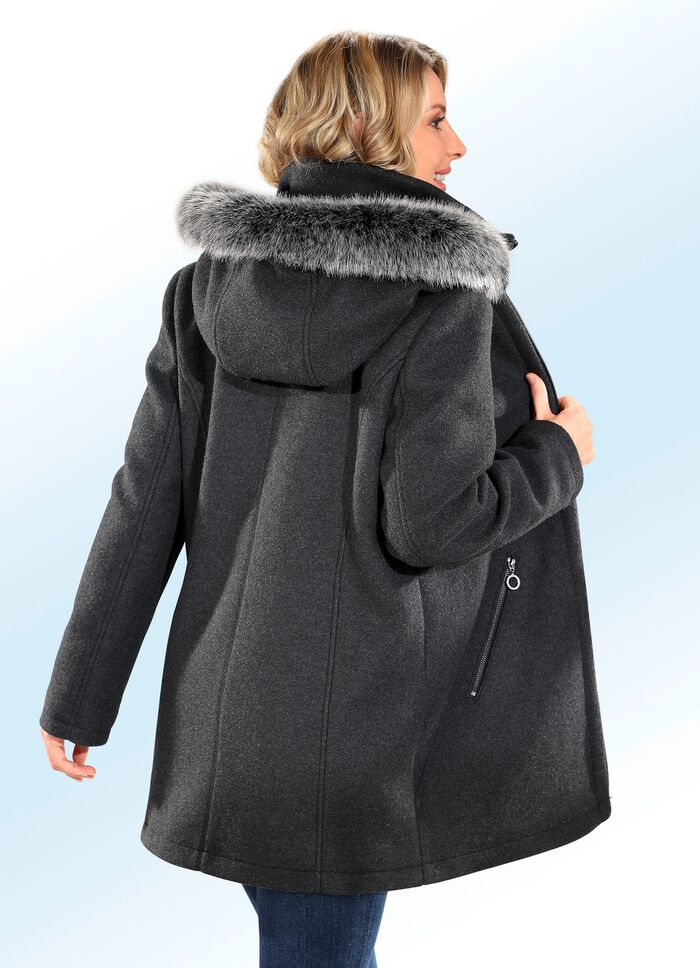 Jas met stijlvolle snit 