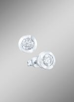 Oorbellen in witgoud 