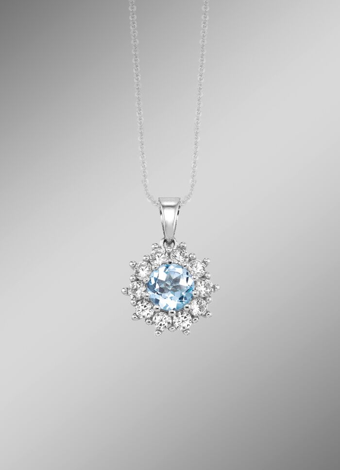 Hanger met bloemmotief 