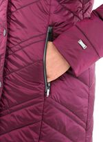 Lange jas in 2 kleuren CYCLAAM