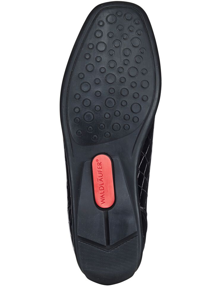 Waldl&auml;ufer, stijlvolle damespantoffels, breedte H, met uitneembaar voetbed 