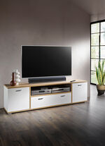 Modern en veelzijdig TV-lowboard, 2 deuren 