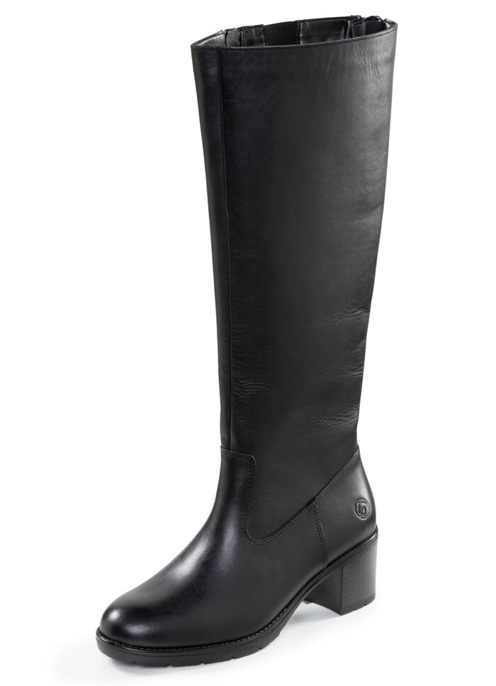 Remonte laarzen met elastiek aan de zijkant 