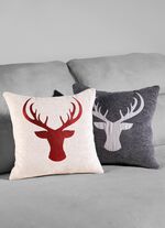 Chenille-look kussensloop 