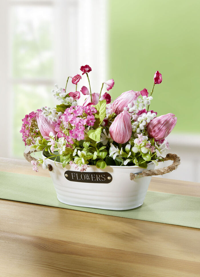 Tulpenarrangement in pot 