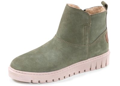 ELENA EDEN, warme dames enkellaarsjes, winterschoenen, breedte H, met uitneembaar voetbed 