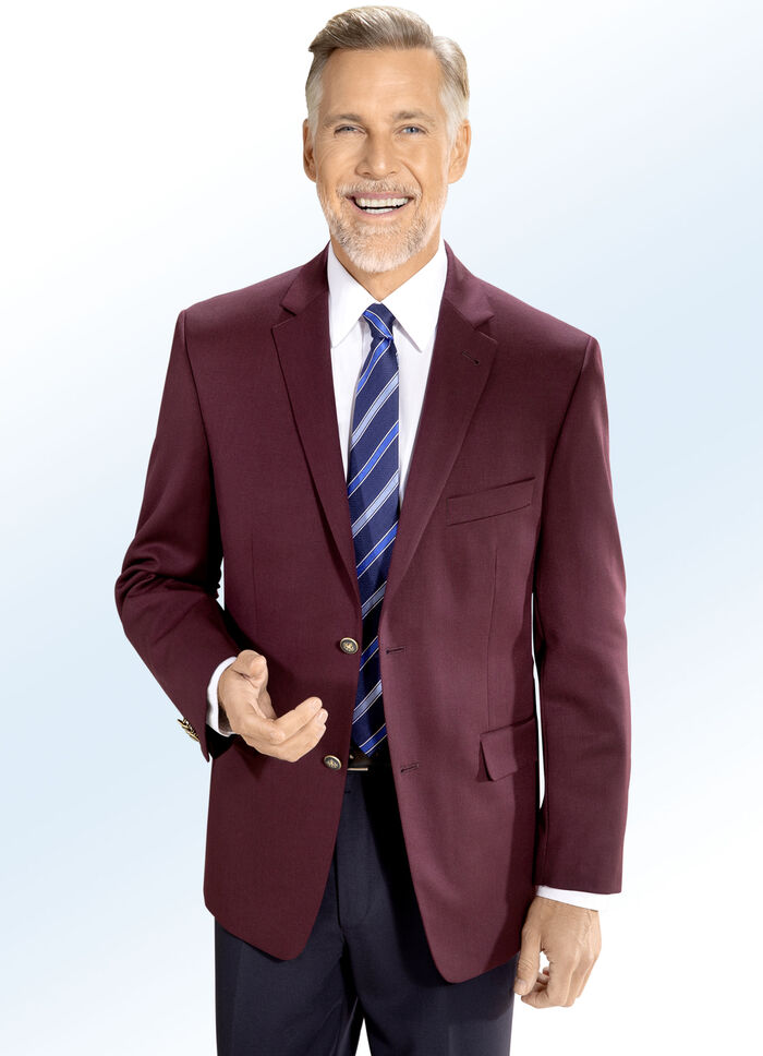 Blazer in 3 kleuren BORDEAUX