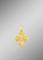 Dagmar kruishanger die aan beide kanten gedragen kan worden 