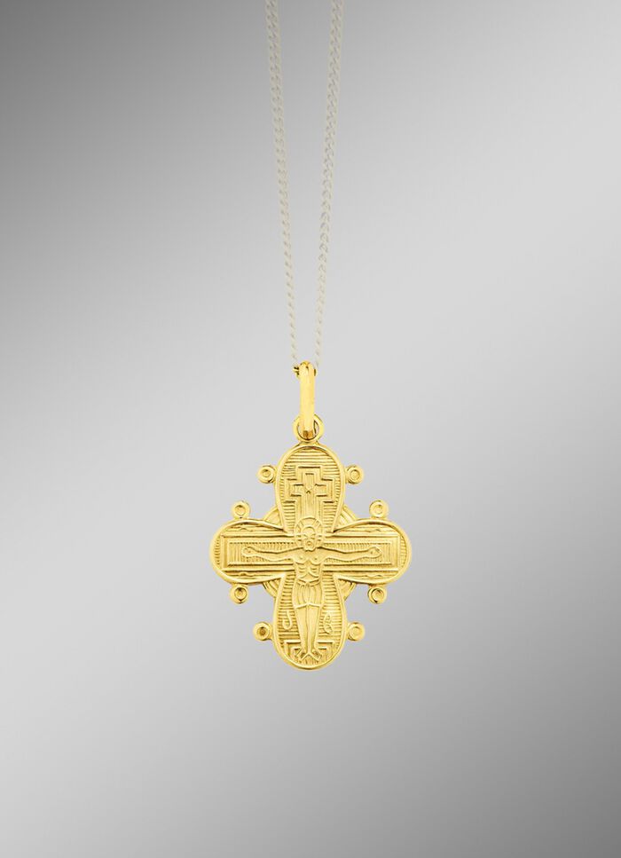 Dagmar kruishanger die aan beide kanten gedragen kan worden 