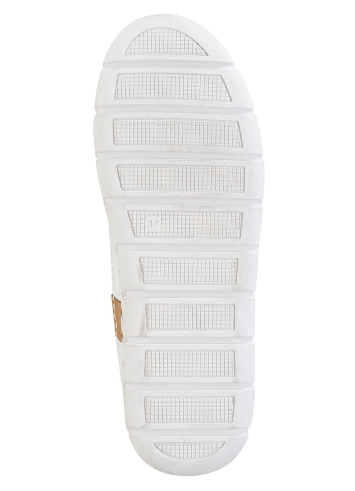 pantoffel JEANS-WIT