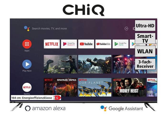 CHIQ 4K UHD LED-TV 