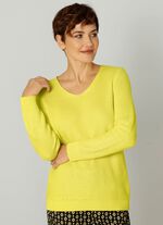 Trui met decoratieve structuur 