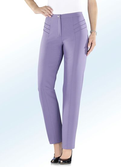 Broek met mooie biezenversiering 