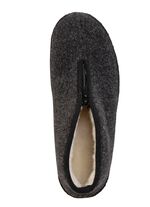 Enkellaarsjes van textiel met praktische ritssluiting 