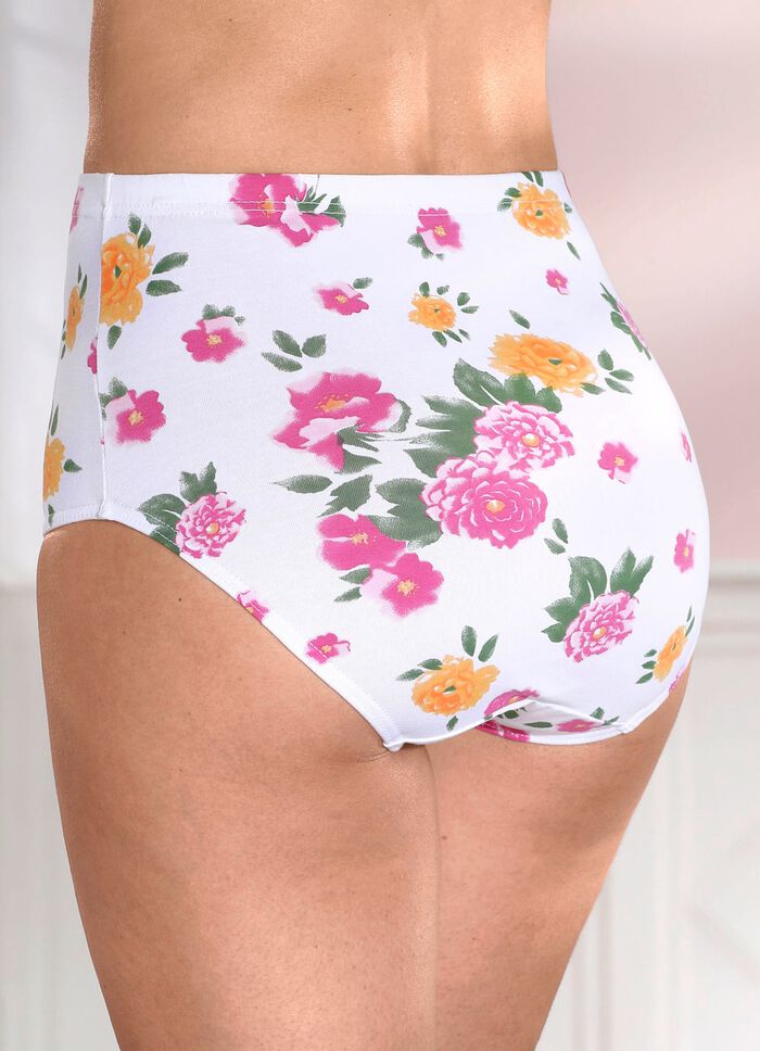 Set van vier slips met elastische band 