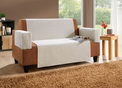 Woonaccessoires van chenille met antisliplaag 