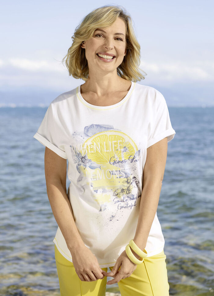 Zomershirt met leuke print 