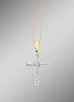 Kruishanger met diamanten 