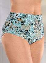 Pak van vijf slips met bont printmotief 