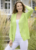 Cardigan met vlindermotief 