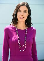 Jurk met pop-up boxplooien BES