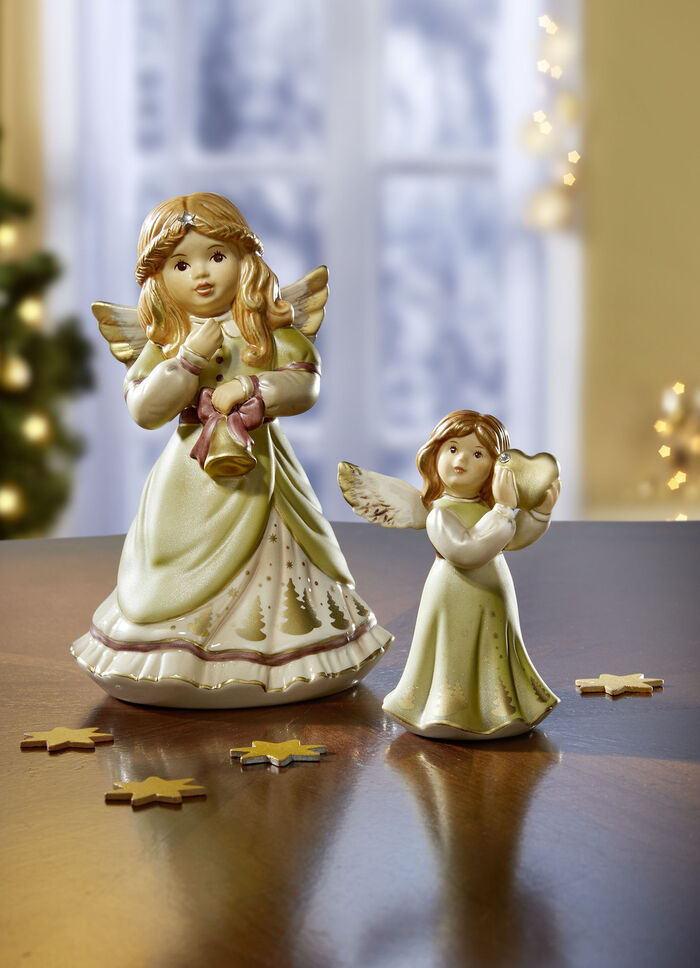 Goebel engel met kristalsteen 