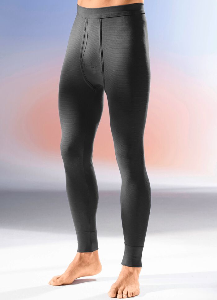 Twee-pack lange onderbroeken met zachte tailleband 