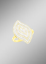 Prachtige damesring met diamanten 