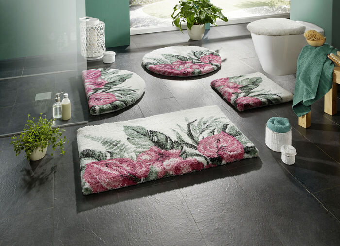 Badkamerset met antislip-onderkant, van Grund 